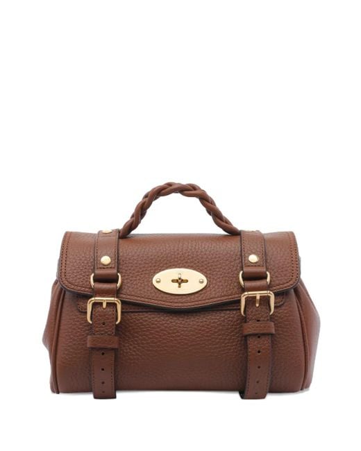 Mulberry Brown Leather Shoulder Bag