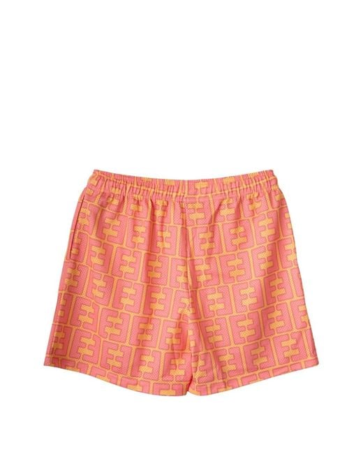 Bermudas Ee Basic Con Logo Estampado Eric Emanuel de hombre de color Pink