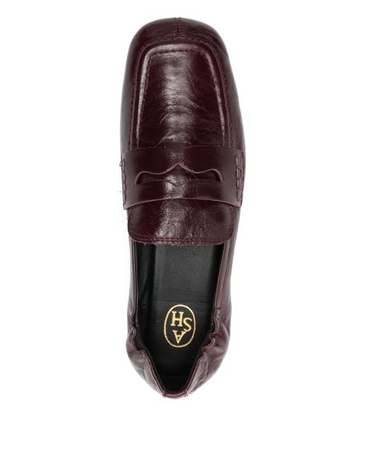 Ash Brown Loafer Aus Leder