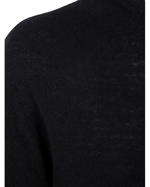 MD75 Black Cashmere Jumper for men