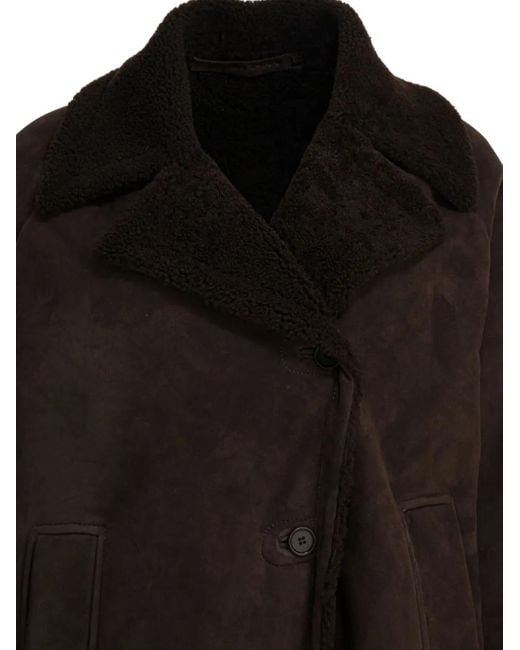 Salvatore Santoro Black Sheepskin Jacket