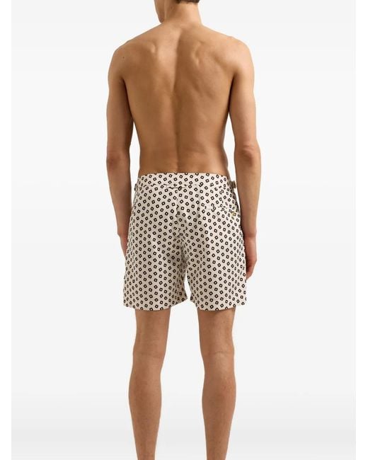 Orlebar Brown Multicolor Mid-Length Lumina Print Swim Shorts for men