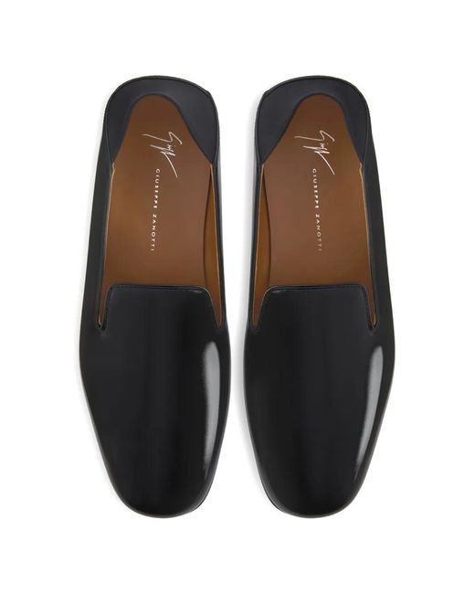 Giuseppe Zanotti Black Sven Loafers for men
