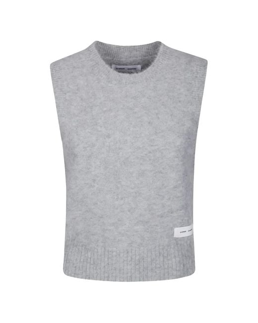 Samsøe & Samsøe Gray Saliss Knitted Vest