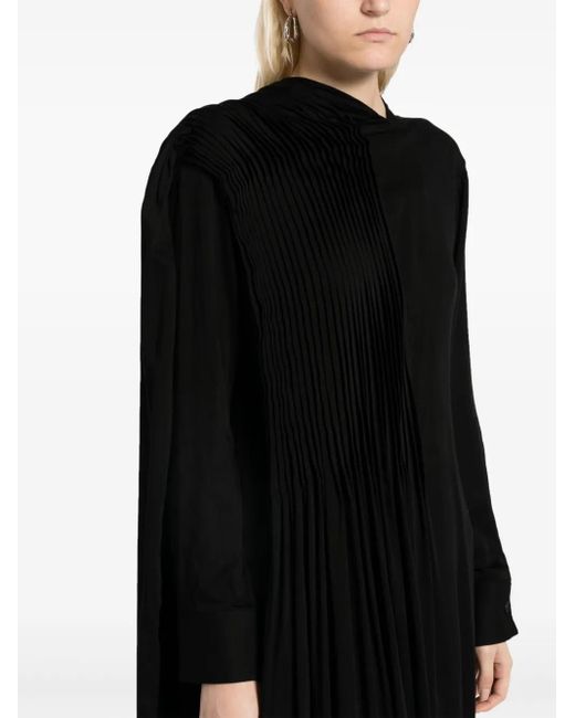 Yohji Yamamoto ドレープ ドレス Black