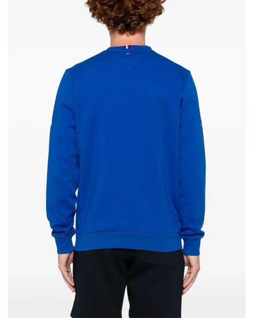 メンズ Tommy Hilfiger ロゴ スウェットシャツ Blue
