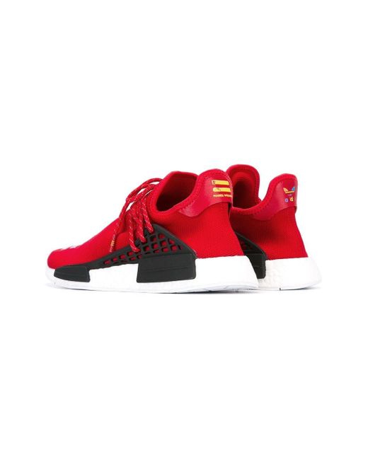 adidas Originals Synthetic Pw Human Race Nmd Sneakers in Red for Men - Lyst