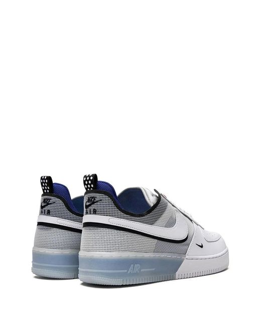 Nike White Air Force 1 React Photo" Sneakers