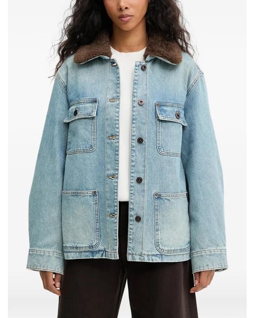 Miss Sixty Blue Pocket Denim Jacket