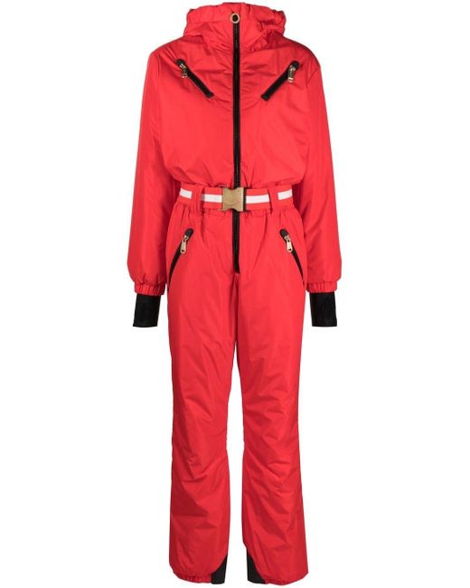 Goldbergh Lexi Padded Ski Suit in Red | Lyst