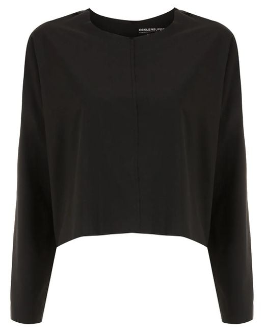Osklen Black Long Sleeves Blouse