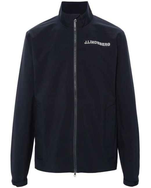 J.Lindeberg Leichte Bridge Rain Jacke in Blue für Herren