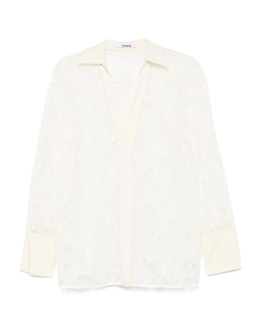 Vivetta White Lace Shirt