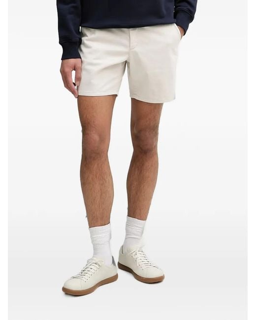 Rag & Bone White Short Chino À Logo Brodé for men