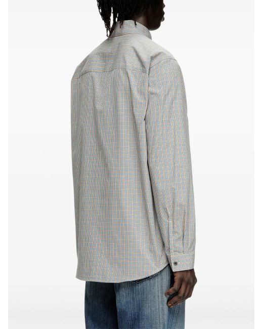 Chemise S-Simply-Dlbv DIESEL pour homme en coloris Gray