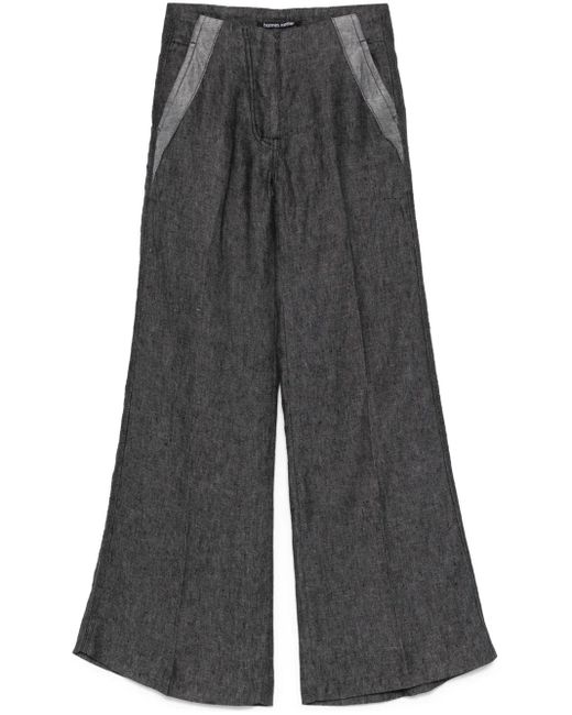 Hannes Roether ワイドパンツ Gray