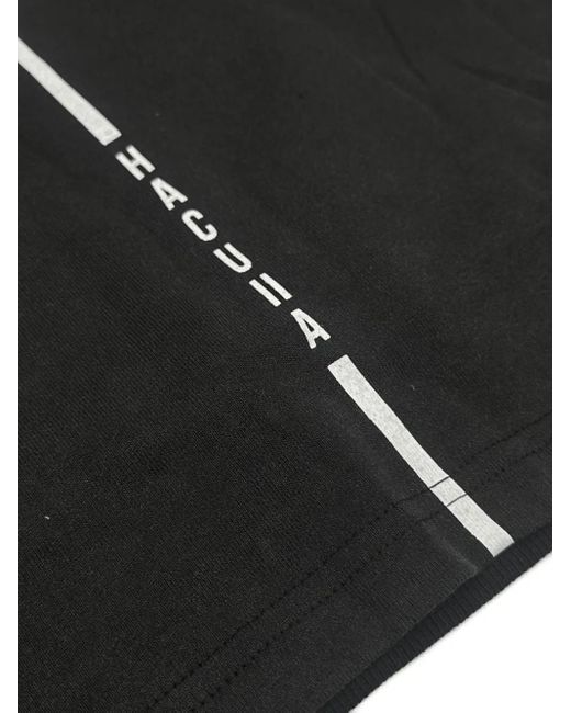 Haculla Black Distressed Hoodie for men