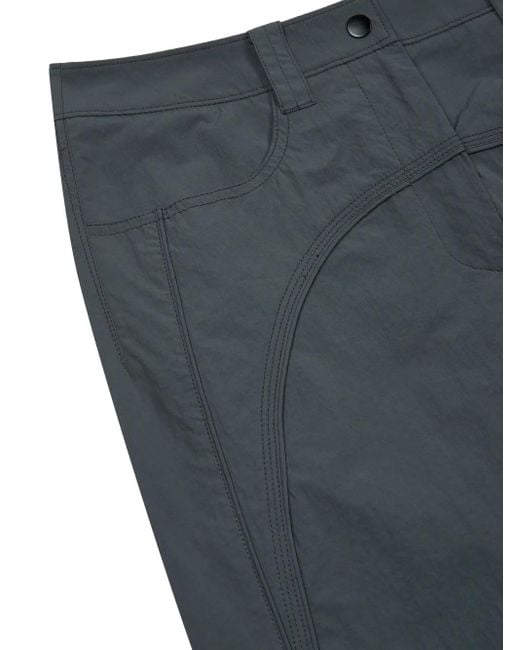 Studio Tomboy X Blue High-Waisted A-Line Maxi Skirt