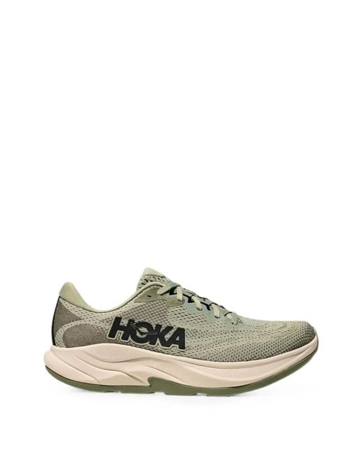 Hoka One One White Rincon 4 Mesh Sneakers for men