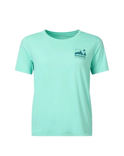 Rossignol Green Graphic Active T-Shirt