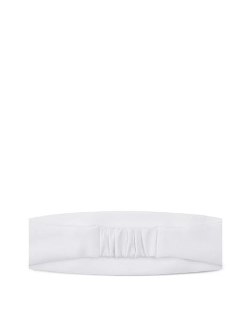 Rest&Recreation White Logo Jersey Hair Band