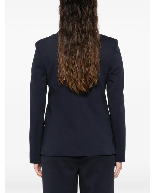 Weekend by Maxmara Blue Wkdginnasta Button Blazer