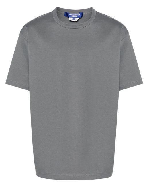 Junya Watanabe Gray Round-neck Short-sleeve T-shirt for men