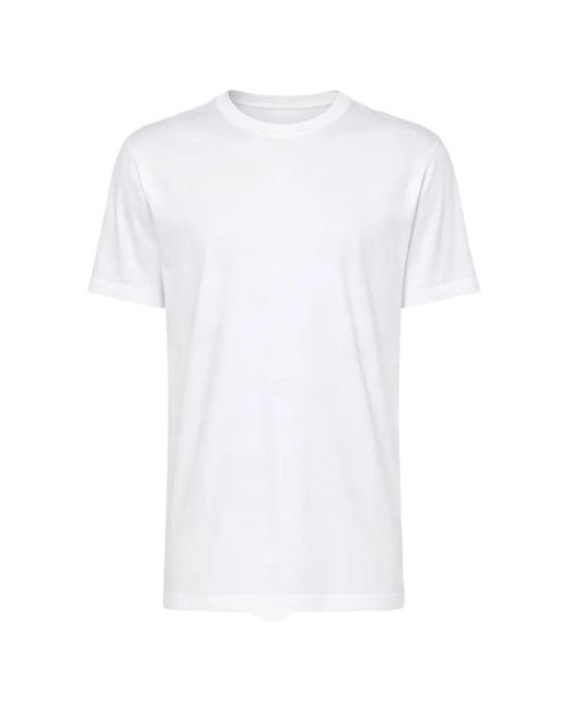 Slowear White Crew-Neck T-Shirt for men