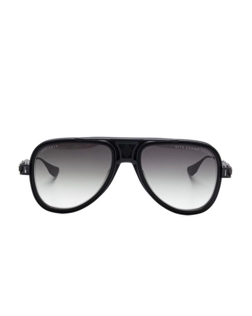 Dita Eyewear Black Grand-Decade Sunglasses