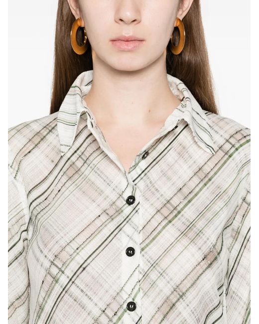 Missoni White Long-Sleeve Shirt