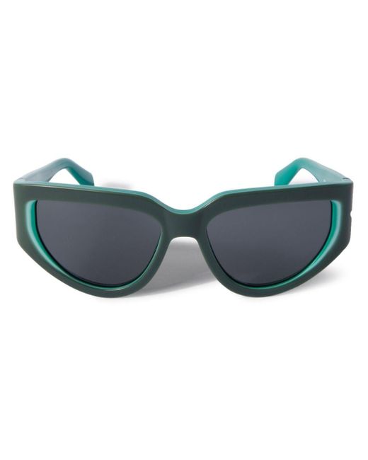 Off-White c/o Virgil Abloh Blue Seward Logo-print Sunglasses for men