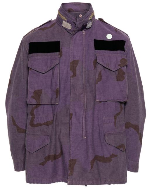 OAMC Re:work Field Katoenen Jack in het Purple voor heren