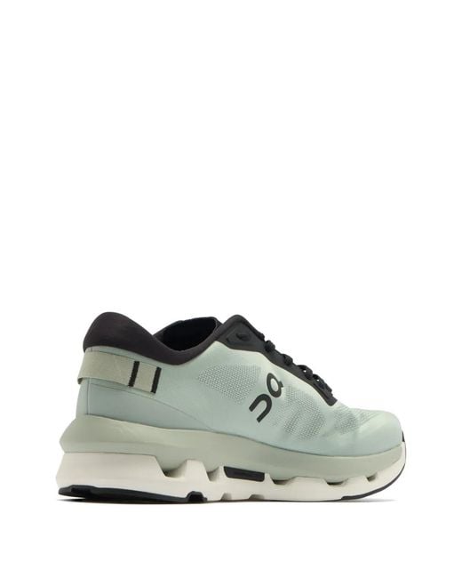 On Shoes Green Cloudze Logo Sneakers