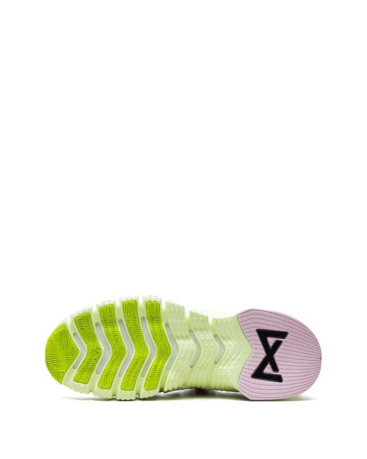 Nike Green Free Metcon "Barely Volt/ Foam" Sneakers