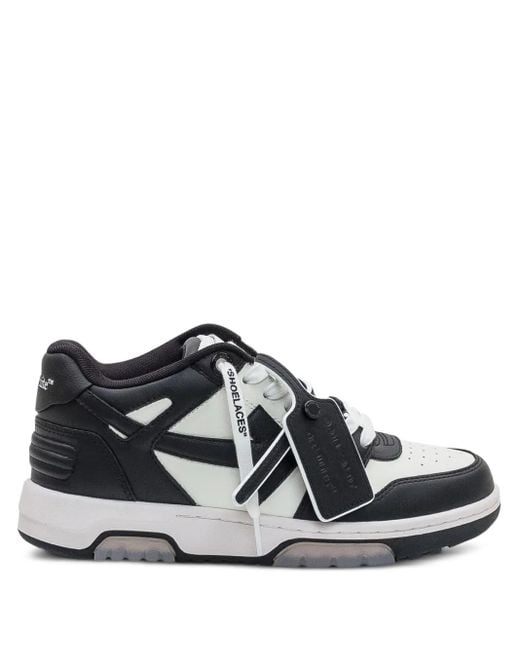 Off-White c/o Virgil Abloh Women's Black Out Of Office Leather