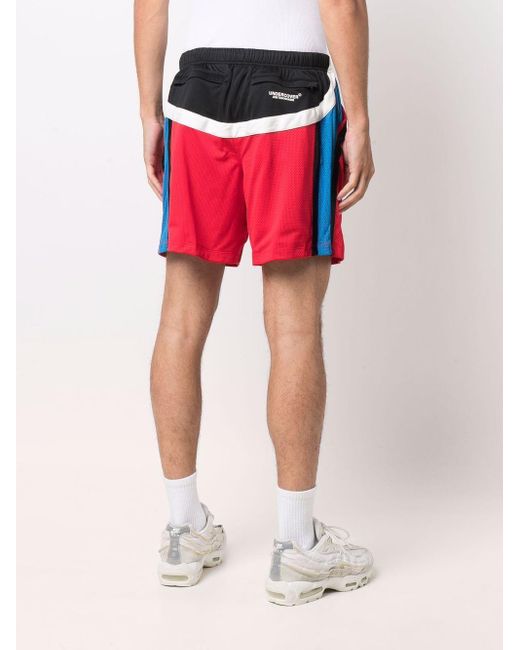 Nike Uba Colourblock Sports Shorts in Red for Men | Lyst UK