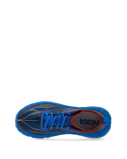 Hoka One One Blue Mafate Speed 4 Lite Sneakers