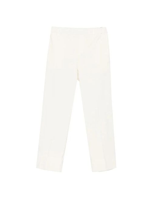 Whyci Geplooide Broek in het White