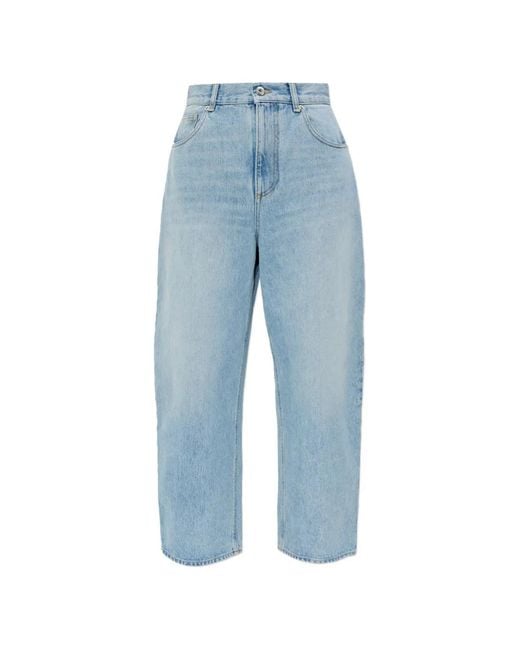 Blumarine Blue Five-Pocket Jeans