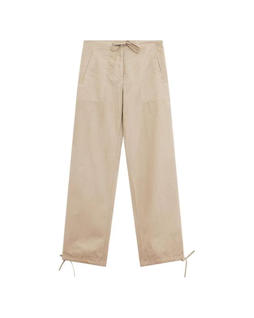 Pantalones Con Cordones Aspesi de color Natural