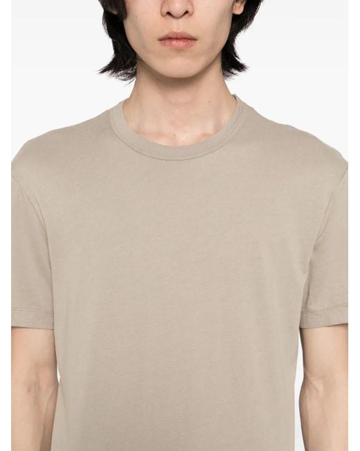 James Perse White Brushed Lotus T-Shirt for men