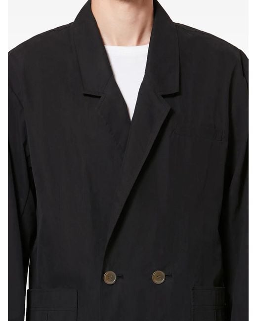 Isabel Marant Black Yhann Buttoned Blazer for men