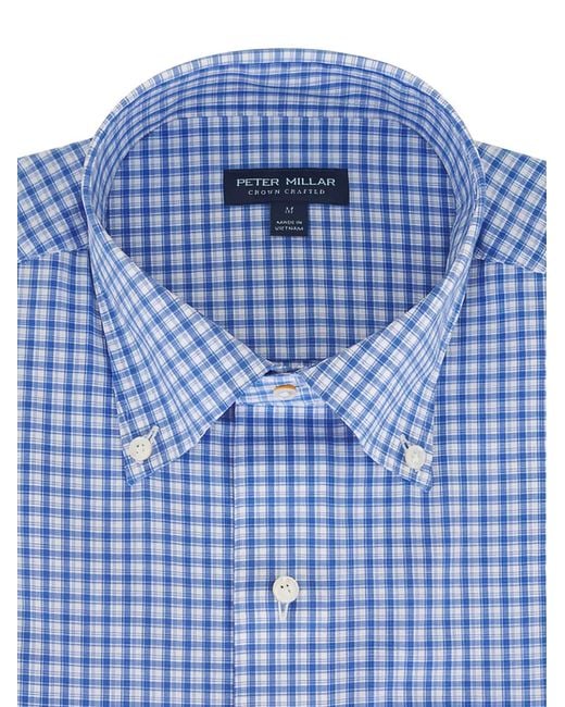 Peter Millar Blue Bienville Dusk Shirt for men