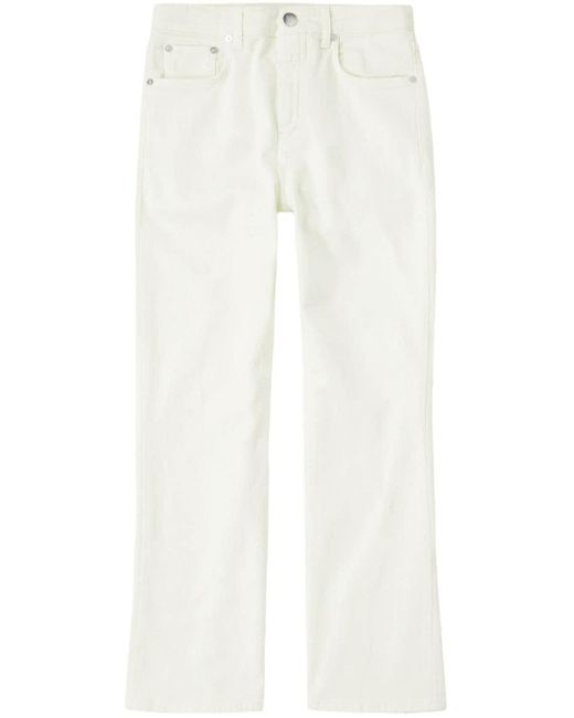 Closed White Wide-leg Jeans