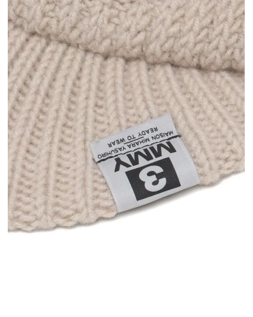 Maison Mihara Yasuhiro Natural Eyelet Cap for men