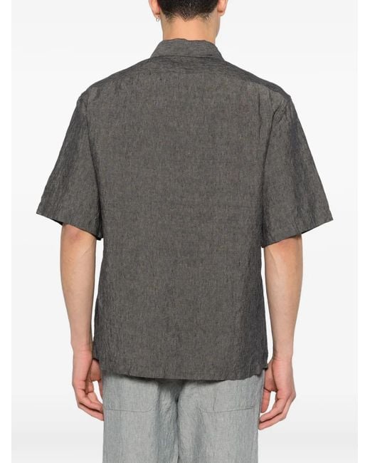 Barena Gray Pocket Button Shirt for men
