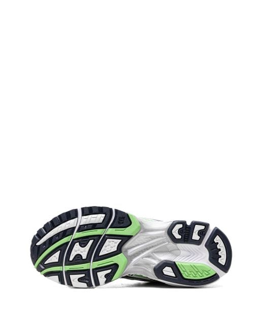 Asics Sneakers Met Mesh Vlakken in het Green