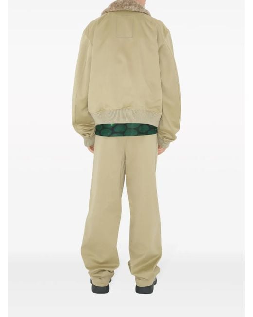 Burberry Natural Cf7 Trousers for men