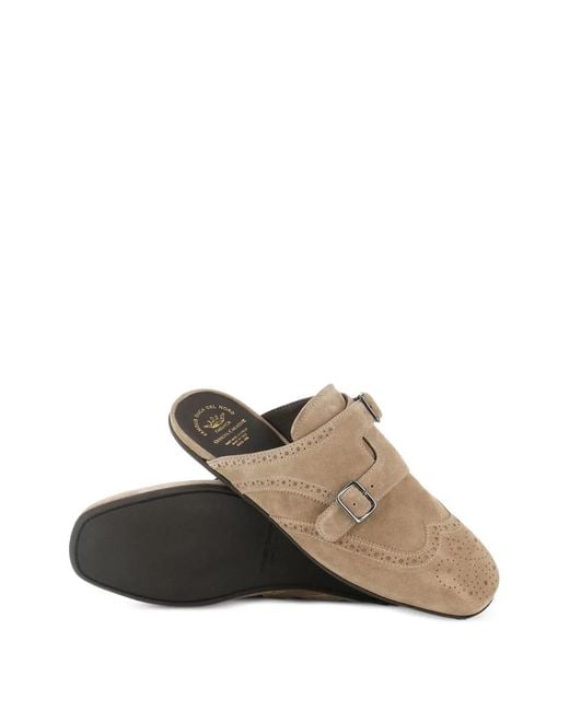 Officine Creative Multicolor Suede Mules