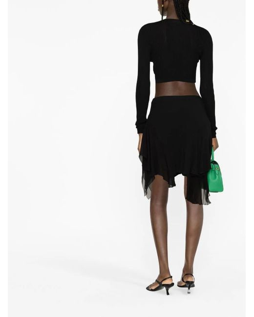 Versace Black Skirt